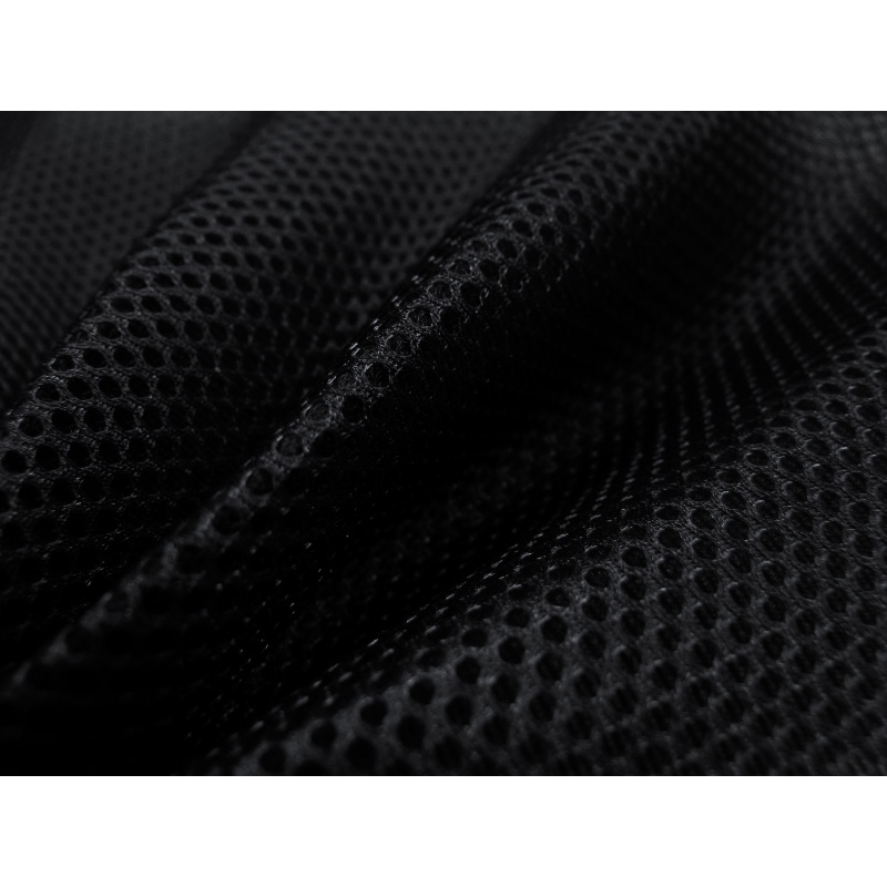 KNITTED MESH BLACK 210 G/M2 150 CM 25 MB