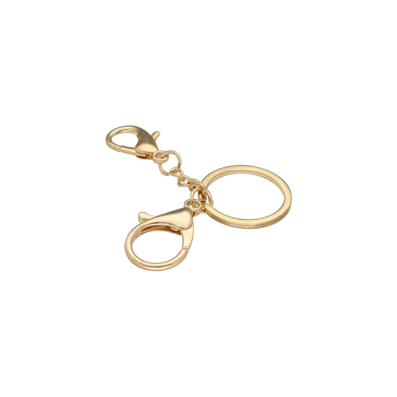 PENDANT KEYCHAIN 325-109 EWA LIGHT GOLD