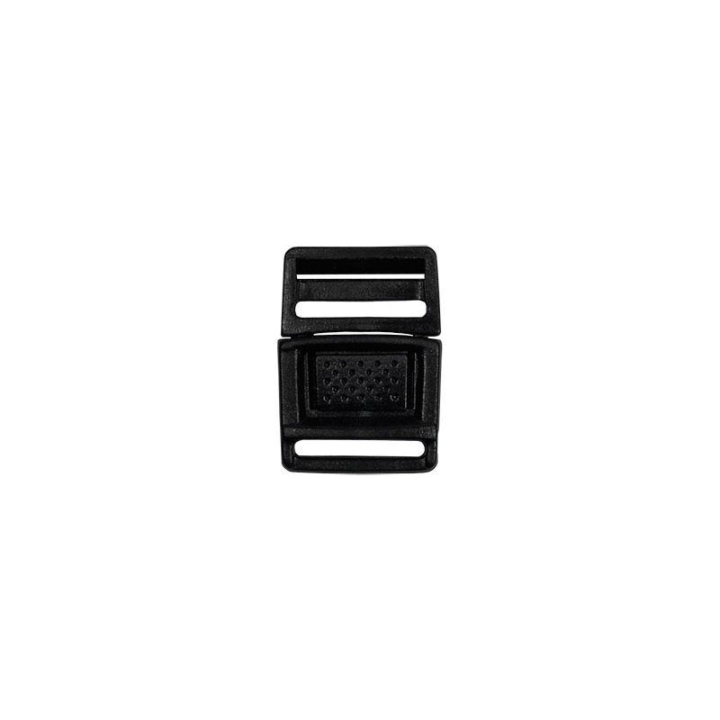 Plastic buckle 15 mm emma black