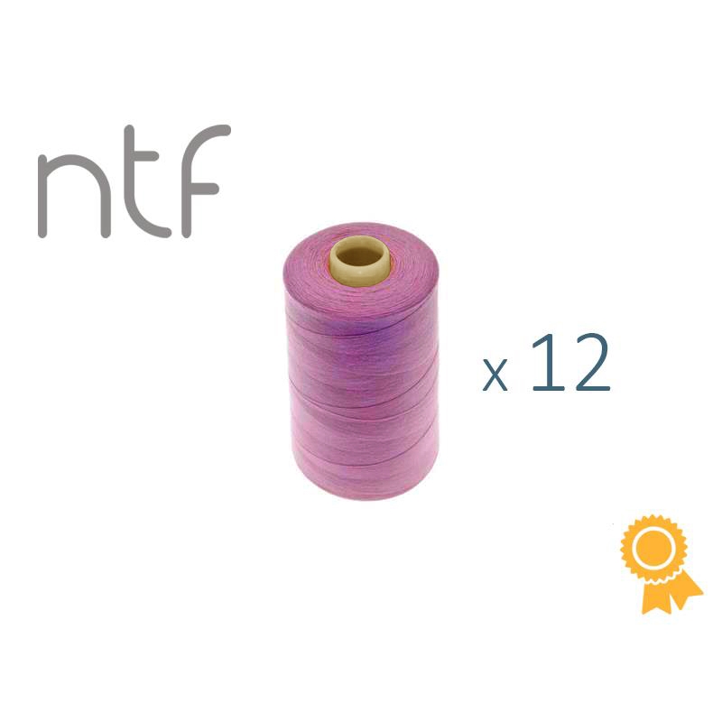 POLYESTER THREADS NTF 40/2 LILAC A645 1000 M x 12 PCS.