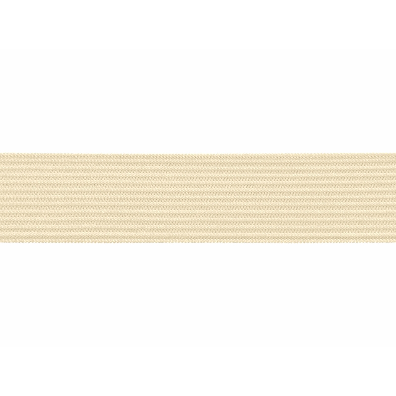 Knitted elastic tape 20 mm (122) light beige polyester 25 mb