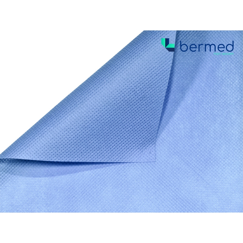 SMS PP NONWOVEN FABRICS 40 G/M2 BLUE 160 CM 400 MB