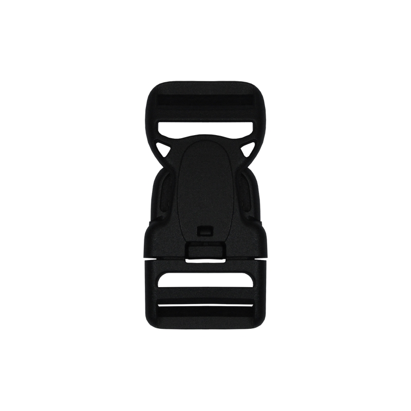 Plastic buckle 32 mm jagna black 25 pcs