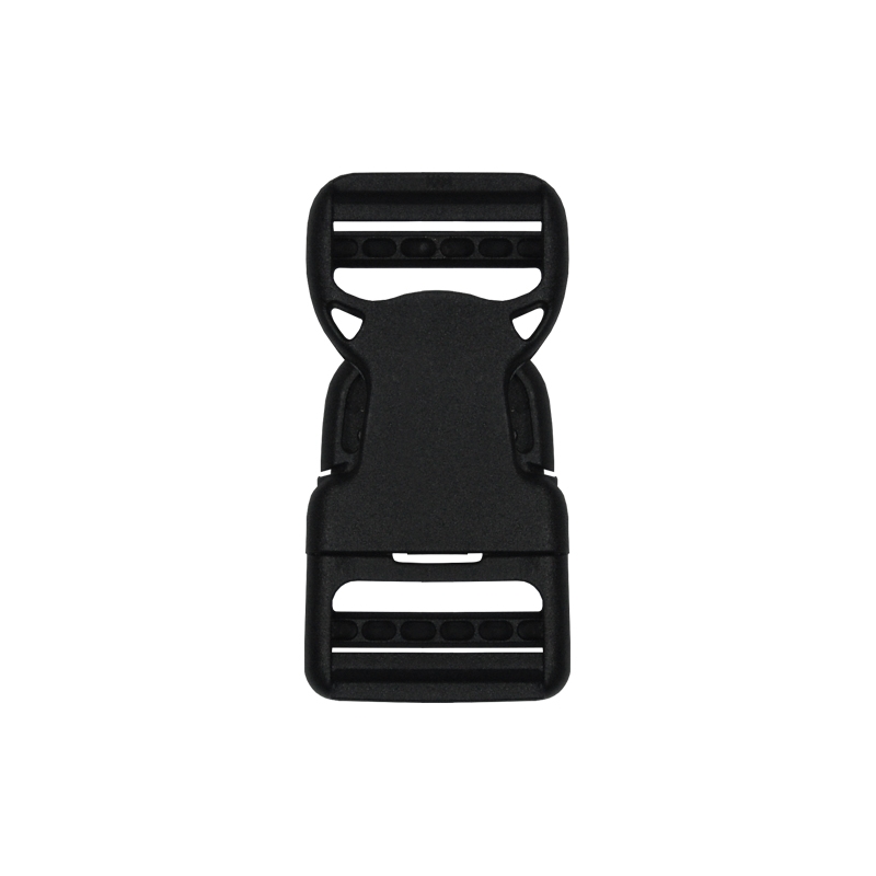 Plastic buckle 32 mm jagna black 25 pcs