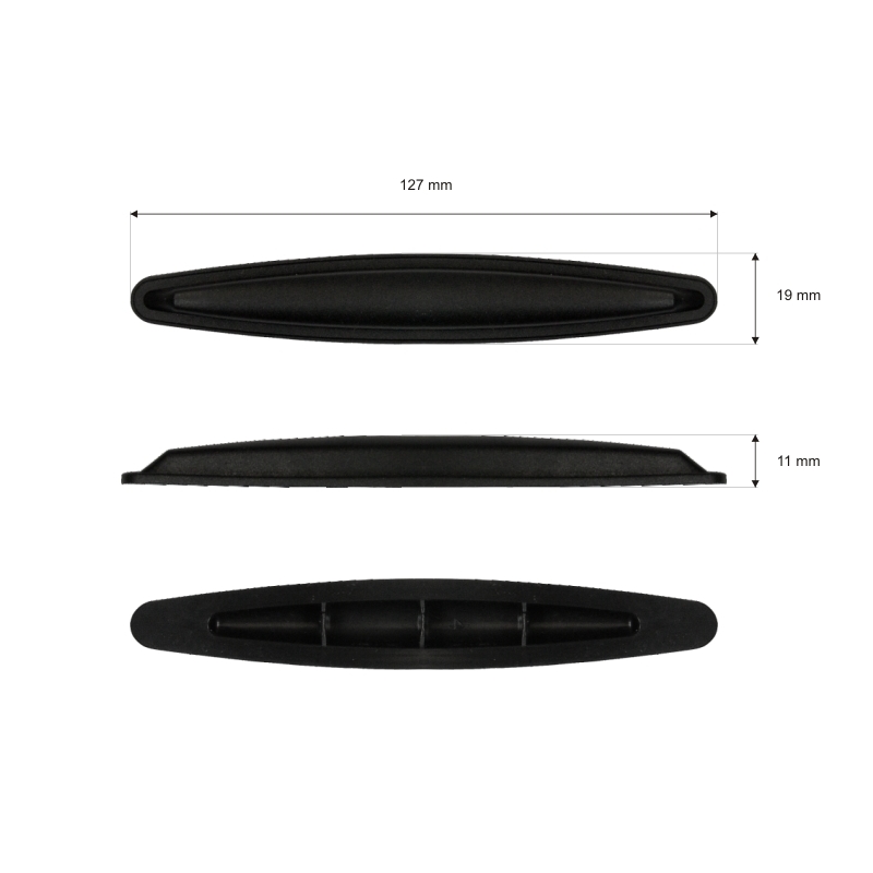 bodengleiter schwarz 100 st.