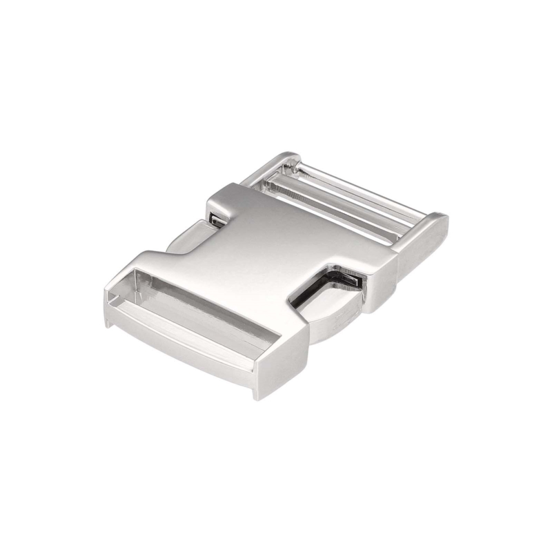 Metal buckle 25 mm nickel 1 pcs