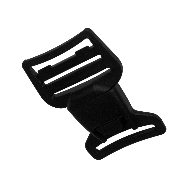 Plastic buckle 40 mm tola 2 black 25 pcs