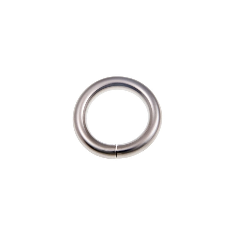 EXTRA MATT METAL RING  25/6 MM MATT NICKEL  WIRE  100 PCS