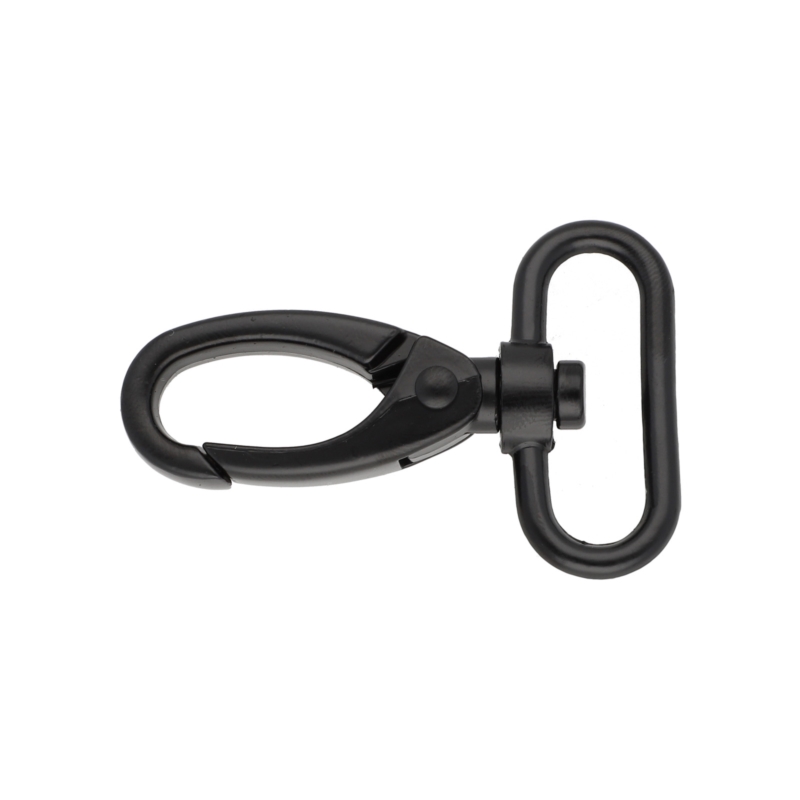 METAL SNAP HOOK 32 MM&nbsp0152 MATT BLACK 1       PCS