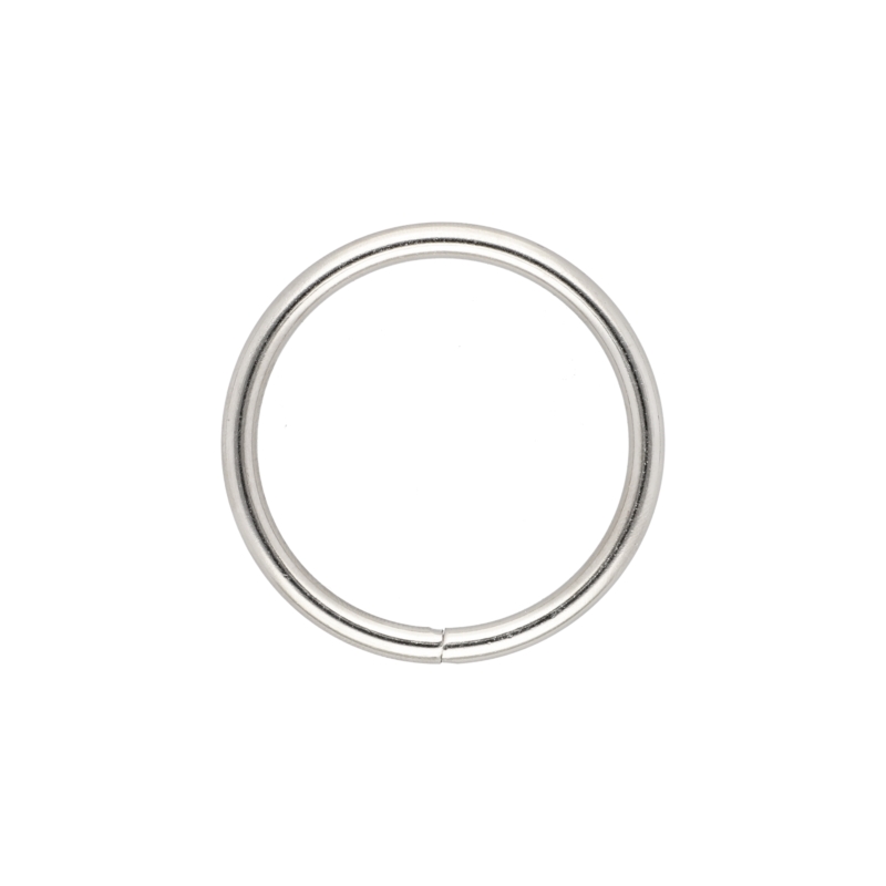 METAL RING 40/4 MM NICKEL WELDED 100 PCS