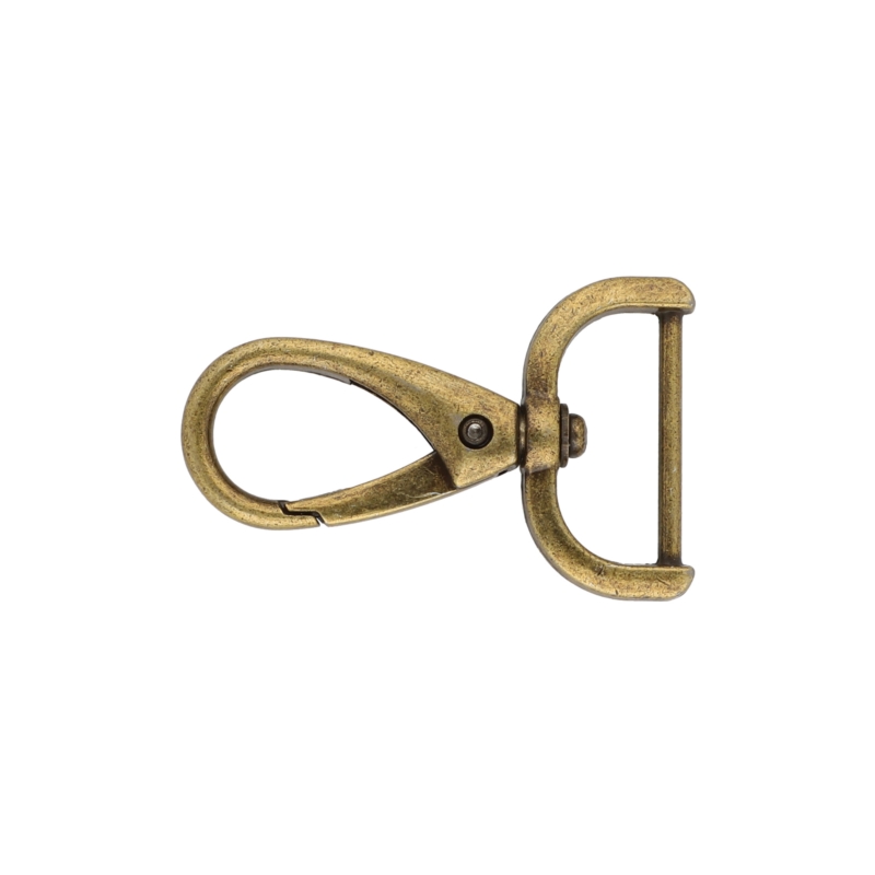 METAL SNAP HOOK 25 MM  MAURYCY&nbspOLD    GOLD&nbsp1  PCS