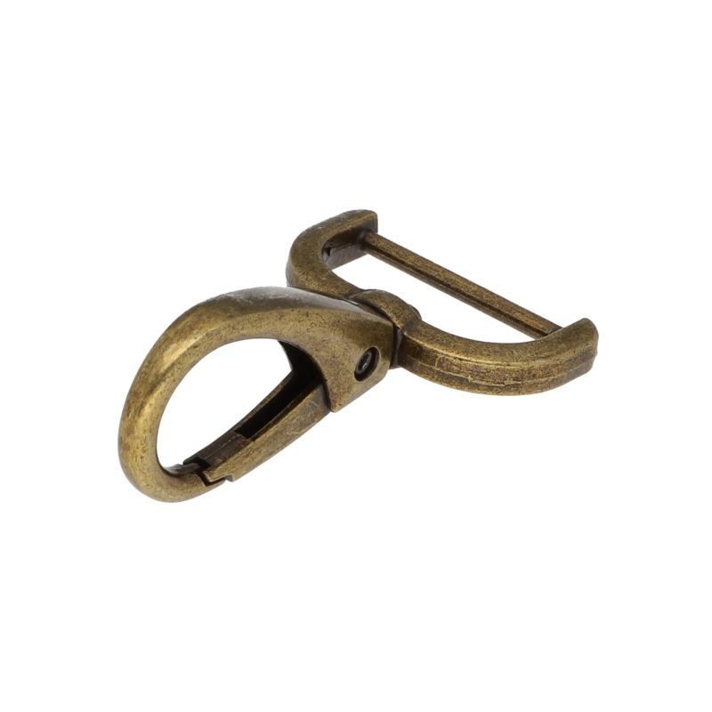 METAL SNAP HOOK 25 MM  MAURYCY&nbspOLD    GOLD&nbsp1  PCS