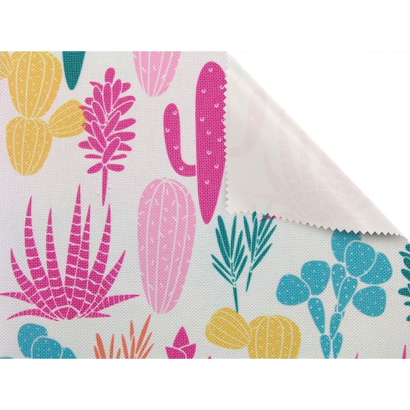 Polyester fabric premium 600d*300d waterproof pvc-f covered cacti 12 150 cm