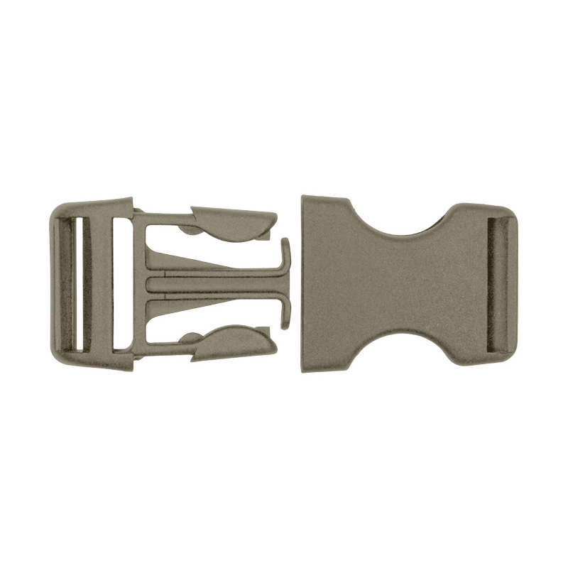 Plastic buckle25 mm laura beige 100 pcs