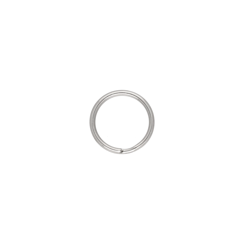 METAL SPLIT RING 16/1,5   MM  NICKEL 100  PCS