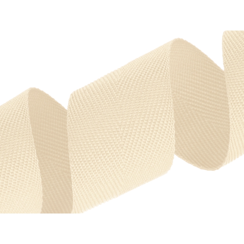 Herringbone twill tape 30 mm/0,8 mm light beige (122)