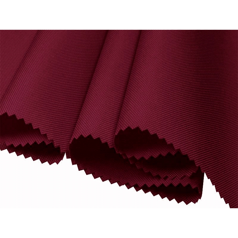 Polyester fabric Oxford 600d pu*2 waterproof (525) claret 160 cm