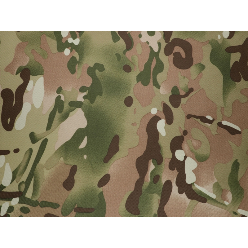 Polyester-stoff oxford 210d pu-beschichtet  wasserdicht multicam 150 cm 100 lm