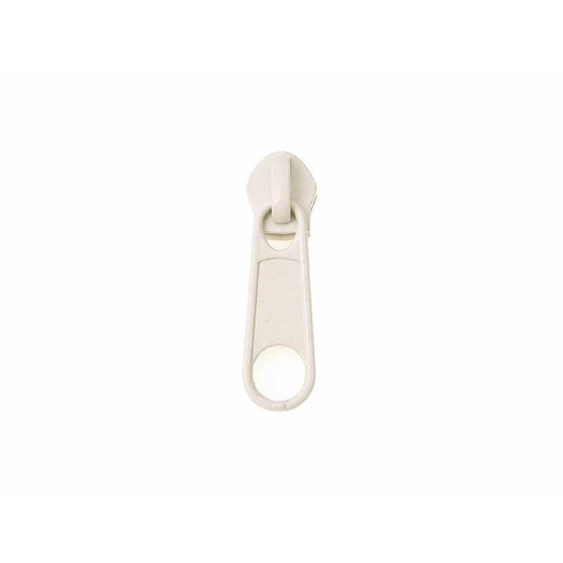 SLIDER FOR NYLON ZIPPER TAPES 5 NON LOCK BEIGE 500 PCS