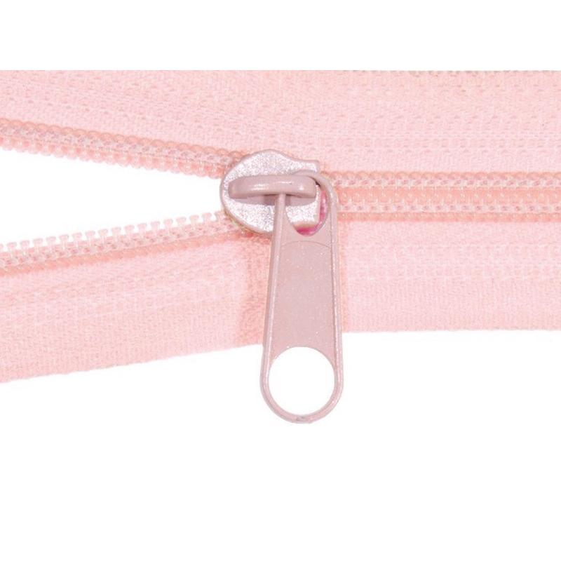 SLIDER FOR NYLON ZIPPER TAPES 5 NON LOCK PINK 512 500 PCS