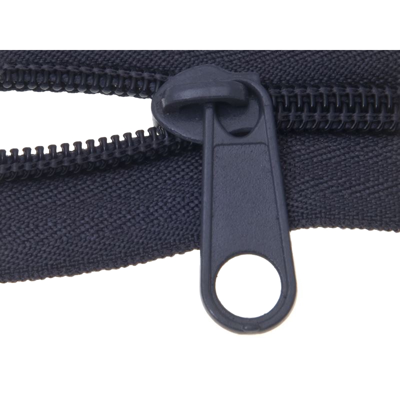 SLIDER FOR NYLON ZIPPER TAPES 8 NON LOCK GRAPHITE 50/500 PCS