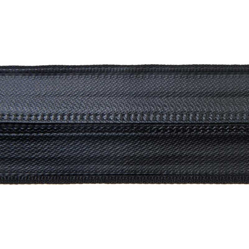 WATERPROOF NYLON ZIPPER TAPE 5 (580) BLACK 21,2 G/M