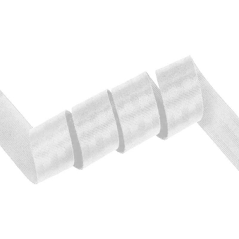 WEBBING 40 MM / 1,38 MM&nbspWHITE EU&nbsp501 PES&nbsp25 MB