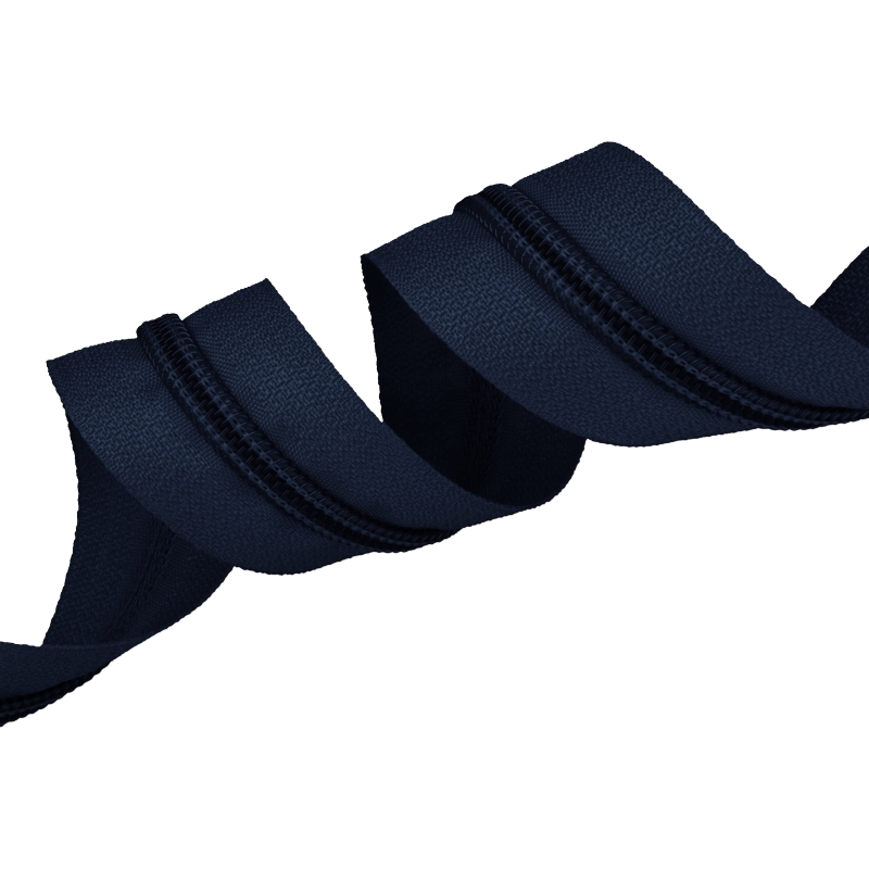 NYLON ZIPPER TAPE 8 (058) NAVY BLUE 22 G/M