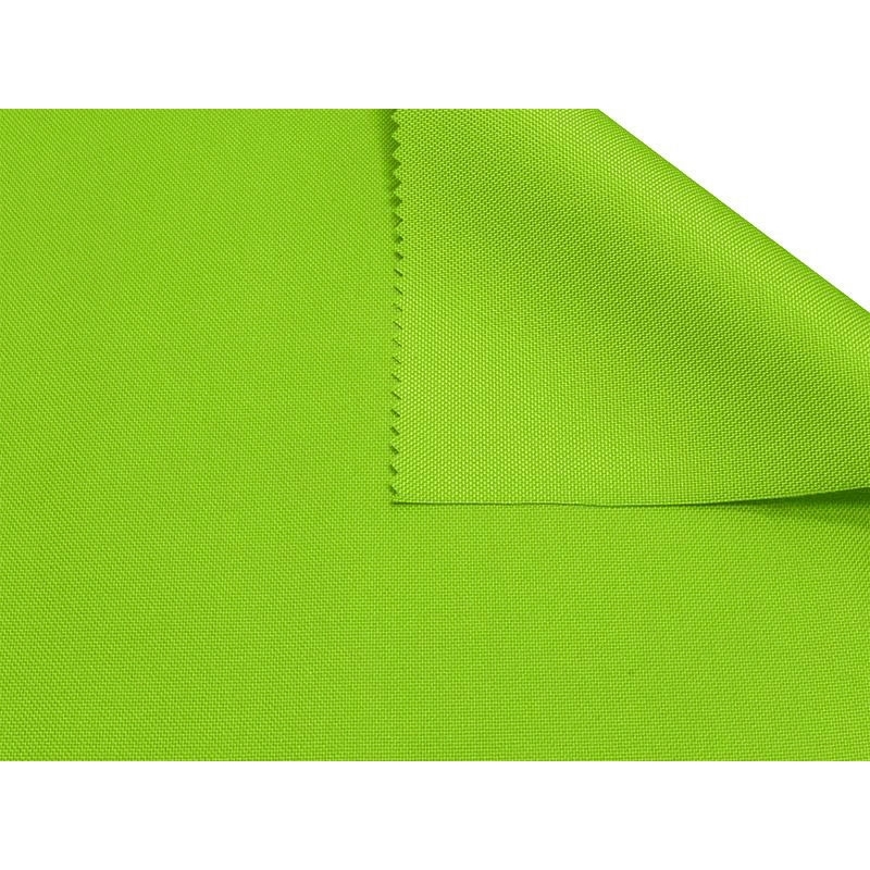 Polyester fabric Oxford 600d pu*2 waterproof (1001) neon green 160 cm