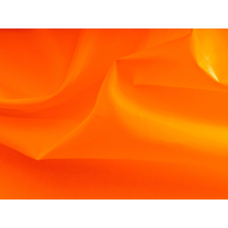 POLYESTER LINING FABRIC ORANGE NEON 150 CM 55 MB