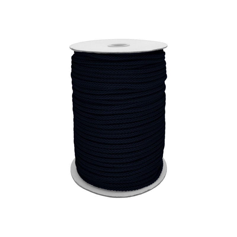 Polyester cord 6 mm navy blue (058)