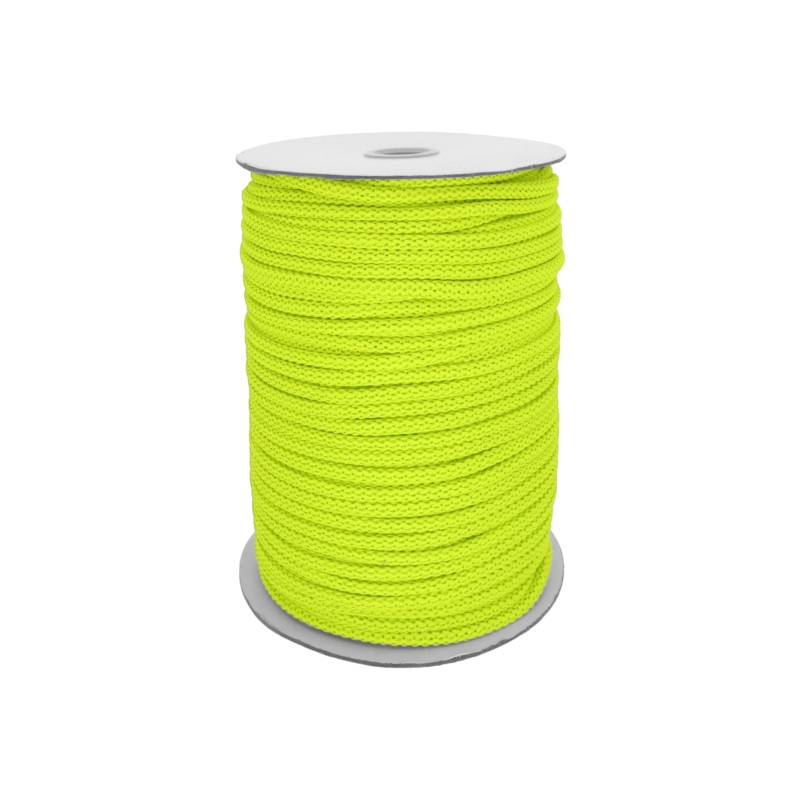 Polyester cord 6 mm lime green (589)