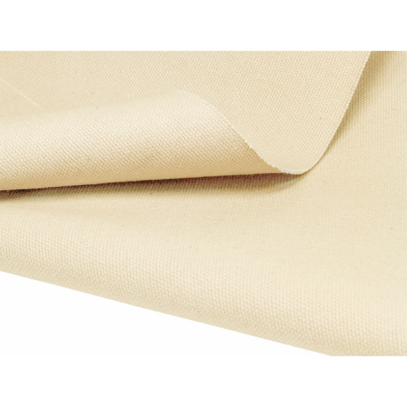 Cotton fabric canvas 400 g/m2 natural 165 cm 40 mb