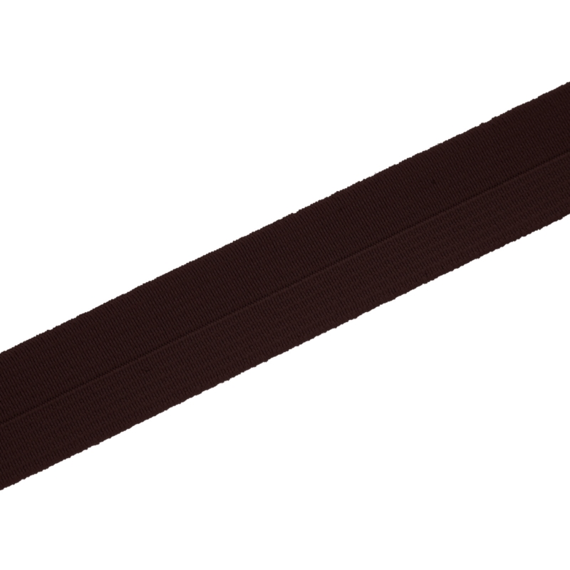 Fold-over elastic 23 mm /1,10 mm brown (141)