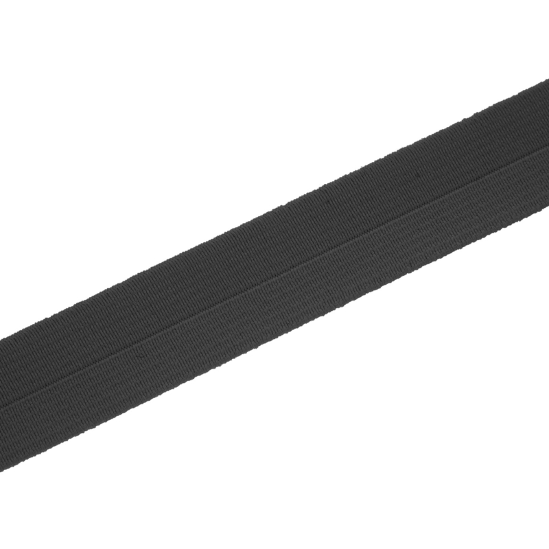 Fold-over elastic 23 mm /1,10 mm dark grey (156)