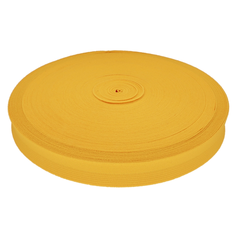 Fold-over elastic 23 mm /1,10 mm yellow (506)