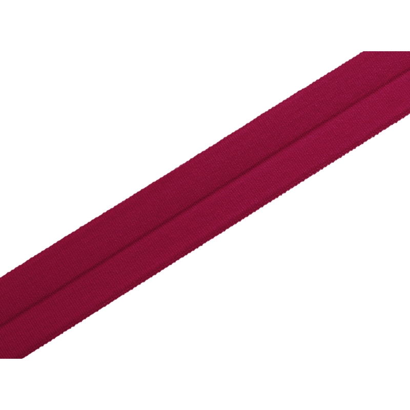 Fold-over elastic 20 mm /0,65 mm beetroot (055)