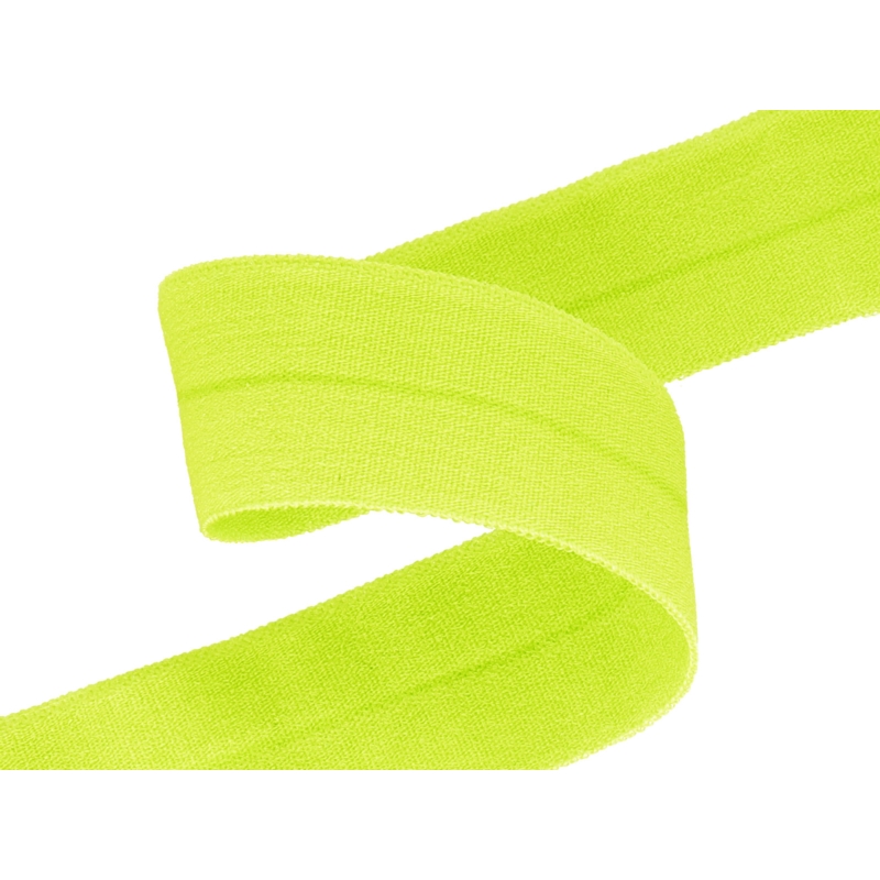 Elastisches Einfassband 20 mm/0,65 mm intensives Gelb (061)