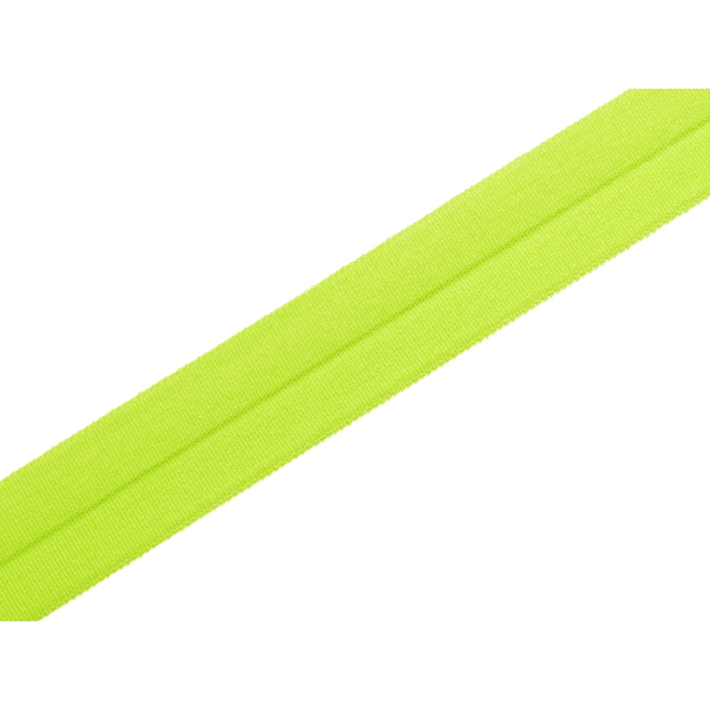 Fold-over elastic 20 mm /0,65 mm lime yellow (064)