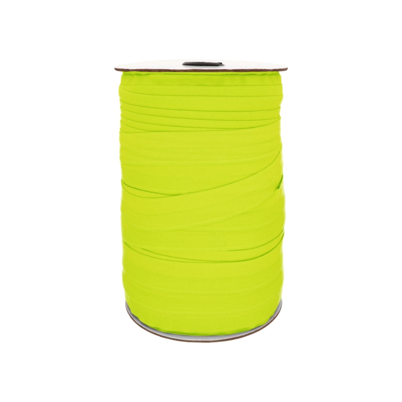 Fold-over elastic 20 mm /0,65 mm lime yellow (065)