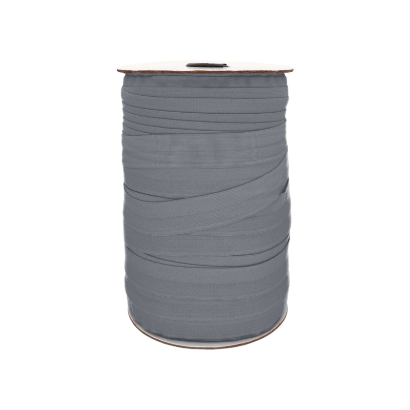 Fold-over elastic 20 mm /0,65 mm grey (092)