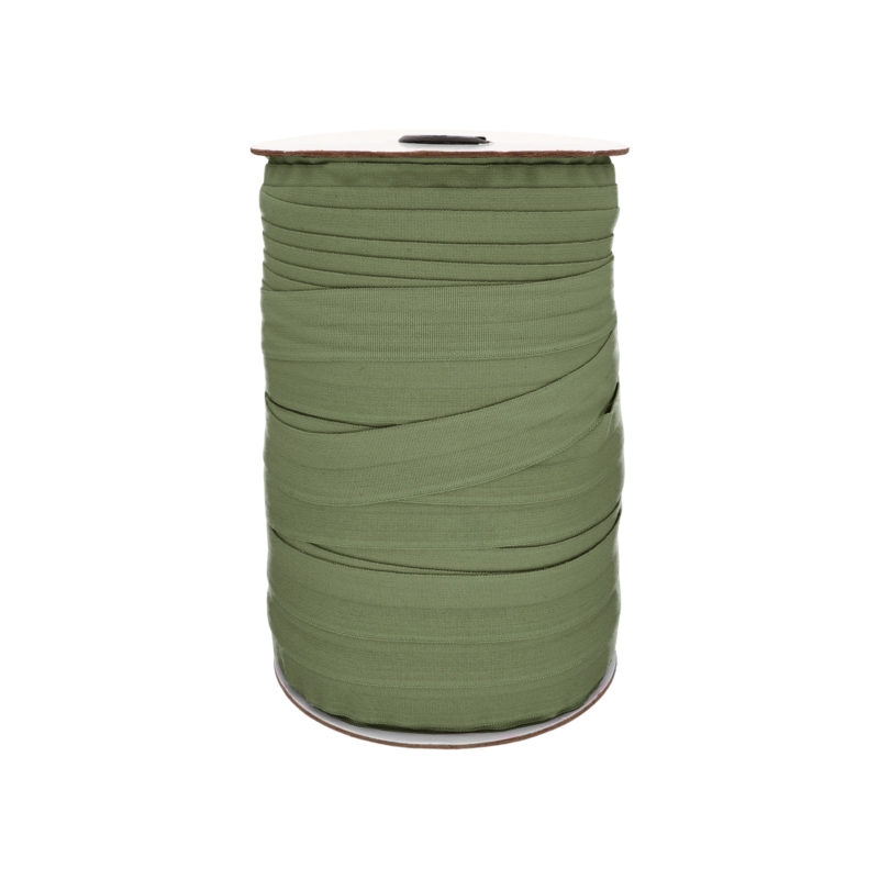 Fold-over elastic 20 mm /0,65 mm faded olive (105)