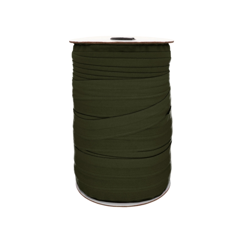 Fold-over elastic 20 mm /0,65 mm dark green (107)