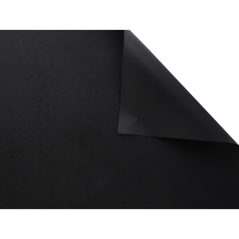 POLYESTER FABRIC 1680D PVC-F COVERED DOUBLE BLACK  580 150  CM