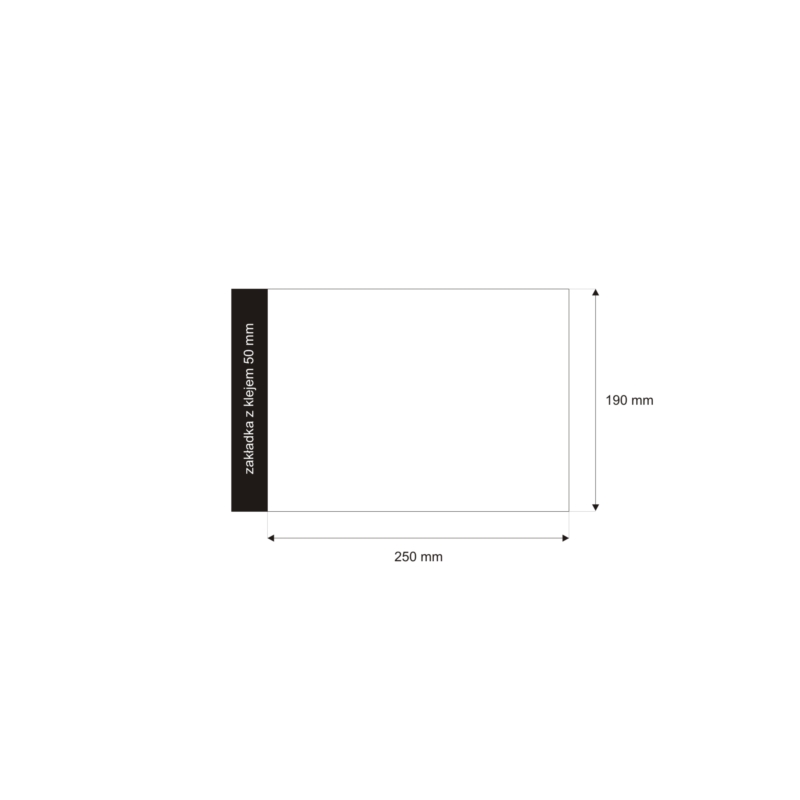 Folienpackung 190x250