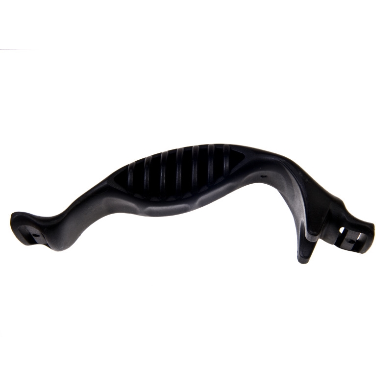 Plastic handle 25/168 mm black 1 pcs