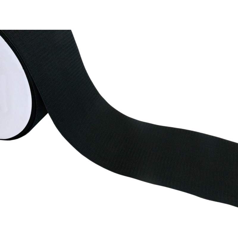 Hook and  loop tape  black 580 polyester/nylon hook 25 mb