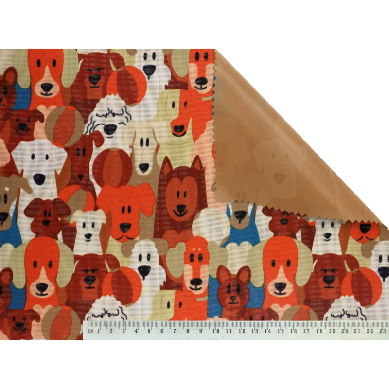 Polyester fabric premium 600d*300d waterproof pvc-f covered dogs  24&nbsp150  cm