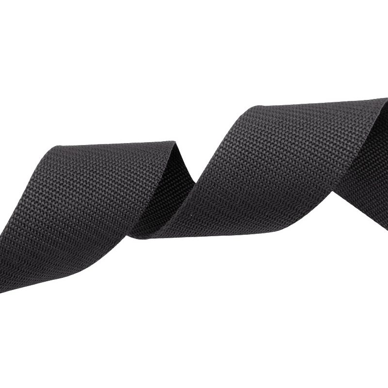 Webbing pp 10 mm / 1,3 mm graphite 301 50 mb