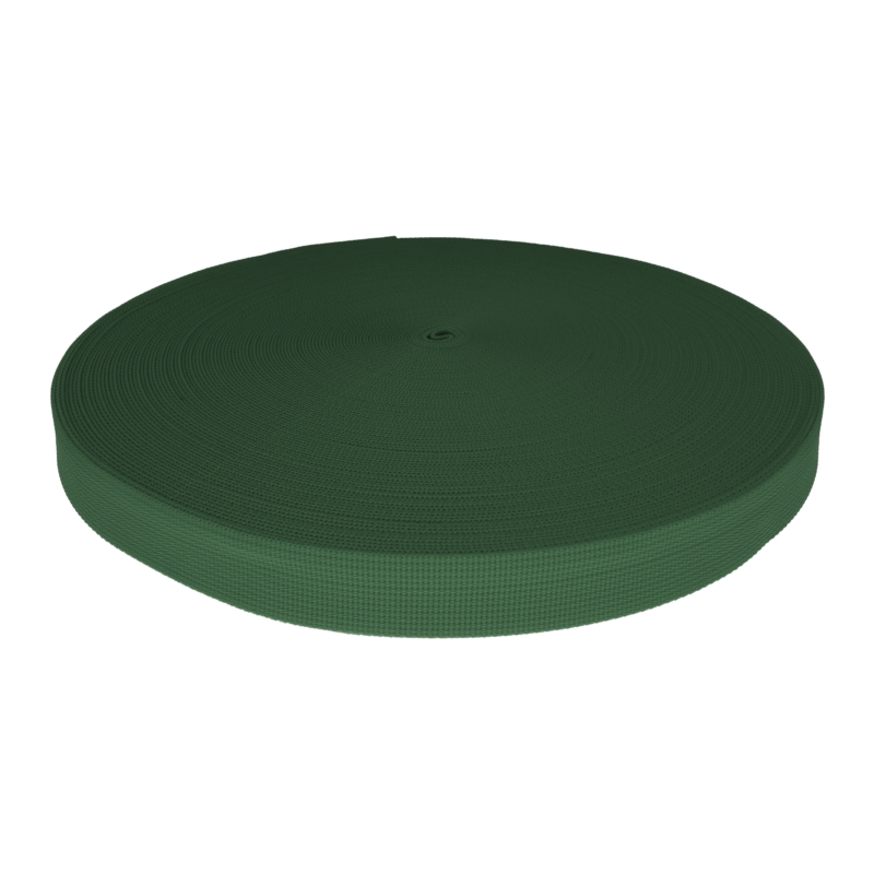 WEBBING TAPE P10 25 MM DARK GREEN 058 PES&nbsp&nbsp